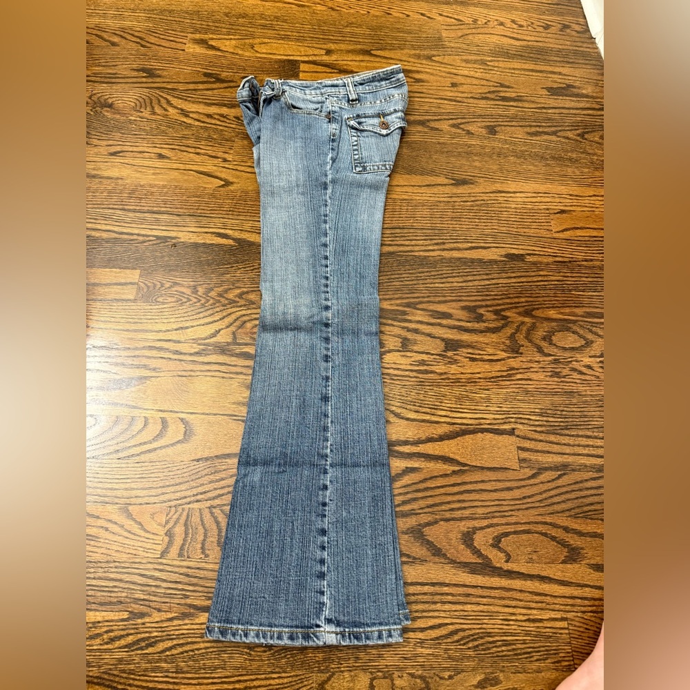 Forever 21 Light Blue Flare Jeans